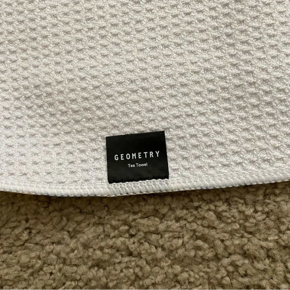 NWOT Geometry Tea Towel and Dish Cloth